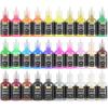 ARTEZA Fabric Paint, Set of 60, Permanent 3D Paint, Permanent Paint for Decorating T-Shirts, Ceramics, Textiles, and Glass Metallic(Multicolor)