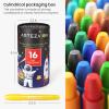 ARTEZA Kids Gel Crayons, 16 Count, Twistable and Washable Jumbo Crayons, School Supplies for Classrooms, Students, and Teachers
