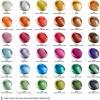 ARTEZA Metallic Acrylic Paint Set of 12 Colors, 0.74 ounce Tubes Non Toxic Artist Paints for Hobby Painters, Art Supplies for Canvas Painting(Metallic Colors)
