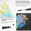ARTEZA Metallic Acrylic Paint Set of 12 Colors, 0.74 ounce Tubes Non Toxic Artist Paints for Hobby Painters, Art Supplies for Canvas Painting(Metallic Colors)