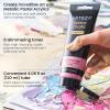 ARTEZA Pastel Acrylic Paint, Set of 8, Metallic Tones, 4.06 fl oz Tubes, High Viscosity Water-Based Paint, Glossy Finish, Art Supplies for Painting Paper, Canvas, Wood and Fabric, and DIY Projects(8 x 120ml (4.06 fl oz) Pastel)