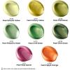 ARTEZA Pastel Acrylic Paint, Set of 8, Metallic Tones, 4.06 fl oz Tubes, High Viscosity Water-Based Paint, Glossy Finish, Art Supplies for Painting Paper, Canvas, Wood and Fabric, and DIY Projects(8 x 120ml (4.06 fl oz) Floral Brilliance)