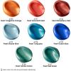 ARTEZA Pastel Acrylic Paint, Set of 8, Metallic Tones, 4.06 fl oz Tubes, High Viscosity Water-Based Paint, Glossy Finish, Art Supplies for Painting Paper, Canvas, Wood and Fabric, and DIY Projects(8 x 120ml (4.06 fl oz) Classic Elements)