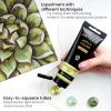 ARTEZA Pastel Acrylic Paint, Set of 8, Metallic Tones, 4.06 fl oz Tubes, High Viscosity Water-Based Paint, Glossy Finish, Art Supplies for Painting Paper, Canvas, Wood and Fabric, and DIY Projects(8 x 120ml (4.06 fl oz) Floral Brilliance)