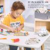Arteza Kids Air-Dry Modeling Clay Kit, 6 x 8-oz Packs, 12 Sandy Clay Molds and 15 Assorted Sea-Life Beach Decorations, Soft, Pliable, Supplies for Kids’ Crafts and Sensory Play(Pack of 4)