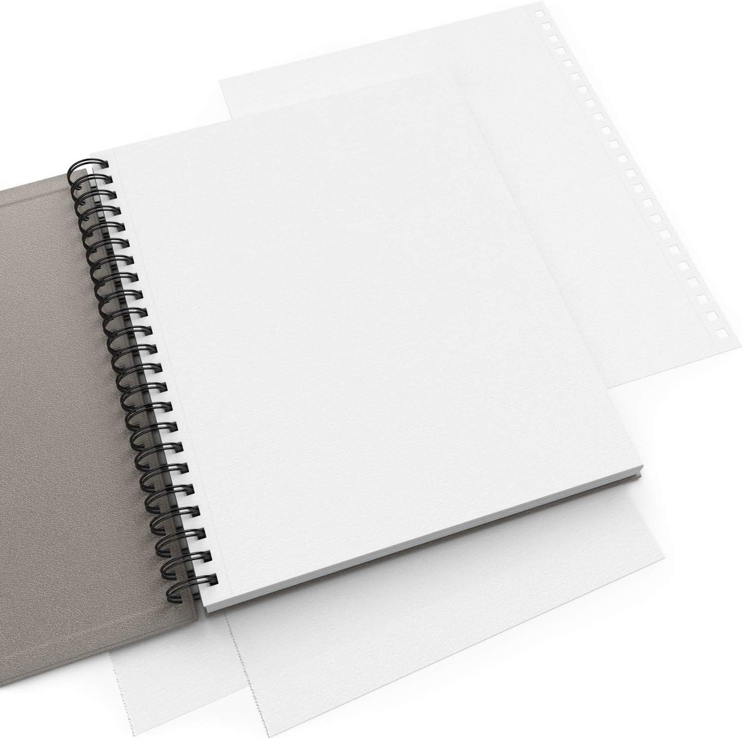 imageARTEZA Spiral Sketch Book 9x12 Drawing Pad 2 Pack 100 Sheets Sketch Pads for Drawing for Adults ampamp TeensGray