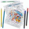 ARTEZA Adult Coloring Book, 4 Seasons Theme, 120 Sheets, 9×9 Inches Coloring Pages, 100 lb Paper(Animal & Doodle Designs)