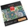 ARTEZA Adult Coloring Book, 4 Seasons Theme, 120 Sheets, 9×9 Inches Coloring Pages, 100 lb Paper(Floral Illustrations)