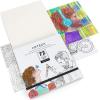 ARTEZA Adult Coloring Book, 4 Seasons Theme, 120 Sheets, 9×9 Inches Coloring Pages, 100 lb Paper(Portrait Designs)