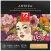 ARTEZA Adult Coloring Book, 4 Seasons Theme, 120 Sheets, 9×9 Inches Coloring Pages, 100 lb Paper(Portrait Designs)