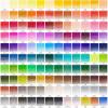 ARTEZA Colored Pencils, 120 Wax-Based Color Pencils, Vibrant Coloring Pencils in Tin Box for Adults, Professional Art Supplies