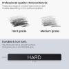 ARTEZA Compressed Charcoal Sticks Set of 16 – Medium and Hard Drawing Crayons for Sketching, Shading, Line Work in Charcoal Art and Figure Drawing