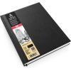 ARTEZA Hardcover Sketch Book 8.5 x 11 Drawing Pad 100 Sheets Sketch Pads for Drawing for Adults & Teens(1pack)