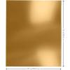 ARTEZA Heat Transfer Vinyl Sheets, 10 x 12 Inches, Pack of 14, Metallic, 7 Silver, 7 Gold, Flexible and Easy to Weed, HTV for DIY Projects