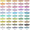 ARTEZA Metallic Colored Pencils, 50 Coloring Pencils, Triangular Grip, Pre-Sharpened Metallic Pencils Set, Art Supplies for Drawing(Metallic)
