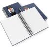 ARTEZA Spiral Sketch Book 5.5×8.5 Drawing Pad 3 Pack 100 Sheets Sketch Pads for Drawing for Adults & Teens(Blue)