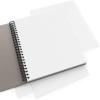 ARTEZA Spiral Sketch Book 9×12 Drawing Pad 2 Pack 100 Sheets Sketch Pads for Drawing for Adults & Teens(Gray)