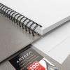 ARTEZA Spiral Sketch Book 9×12 Drawing Pad 2 Pack 100 Sheets Sketch Pads for Drawing for Adults & Teens(Gray)
