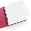 ARTEZA Spiral Sketch Book 9×12 Drawing Pad 2 Pack 100 Sheets Sketch Pads for Drawing for Adults & Teens(Pink)