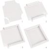 ARTEZA Watercolor Art Paper Pad, Foldable Canvas, 7×8.6 Inches, 20 Sheets, DIY Frame, Acid-Free Heavyweight 140-Pound Paper for Painting & Mixed Media