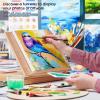 Arteza Acrylic Paper Foldable Canvas Pad, 9.5×9.5 Inches, 20 Sheets, DIY Frame, Heavyweight Acrylic Paint Paper, 220 lb, 360 GSM, Acid-Free, Art Supplies for Painting & Mixed Media Art
