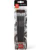 Arteza Eraser Pencil, Precision Latex-Free & PVC-Free Soft Eraser White Color Pencil with Brush and Pocket Size Sharpener, Set of 6