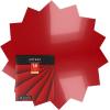 Arteza Heat Transfer Vinyl Red HTV Bundle, 14 Iron On Sheets, 10×12 Inches, Flexible & Easy to Weed, Use with Any Craft Cutting Machine, Boxed