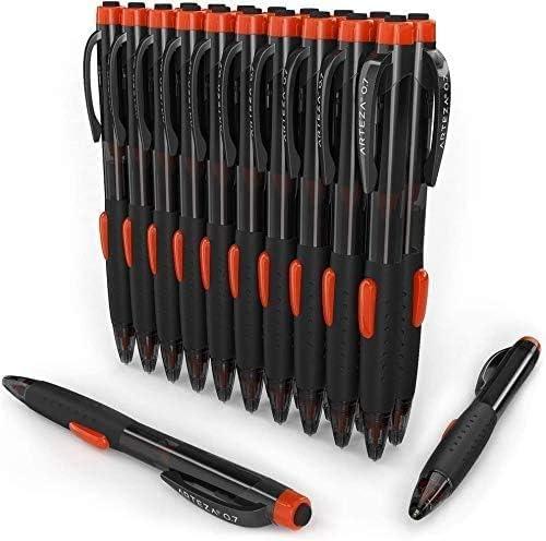 imageARTEZA HB Mechanical Pencil Pack of 20 07 Millimeter Medium Point Lead and Replaceable Eraser LatexFree Grip Office and School Supplies1 Count Pack of 20