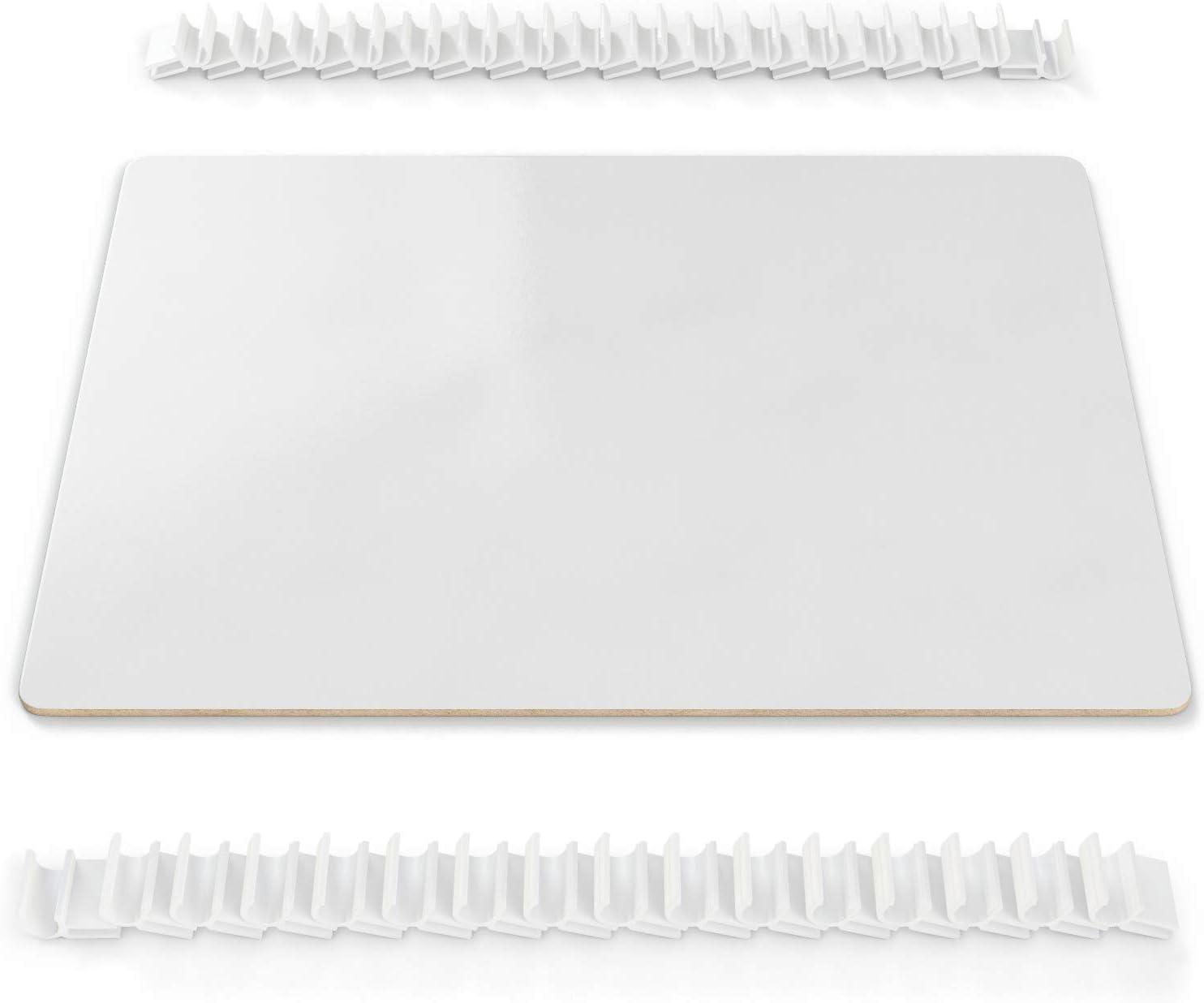 imageARTEZA Mini White Boards 16 Pack 9x12 inch Dry Erase Boards DoubleSided Dry Erase Lapboards Back to School Supplies for Classroom College Students Teachers and Office ApplicationsWhite