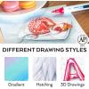 ARTEZA Alcohol Markers – Set of 120 EverBlend Dual Tip Art Markers with Fine and Chisel Nibs in 144-Slot Organizer for Drawing, Coloring, Illustration(Multicolor)