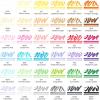 ARTEZA Alcohol Markers Set of 12 Classic Colors, EverBlend Dual-Tip Markers for Adult Coloring – Medium Chisel and Brush Nib(Tropical Tones)