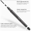 ARTEZA Calligraphy Markers, Set of 12, Permanent Water-Based Ink, 11 Colors, 2mm Nibs(Black)