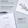 ARTEZA Dotted Journals, Pack of 2, 6×8 Inches, 96 Sheets, Cobalt Blue and Gray, Hardcover Notebooks with Smooth Paper(Cobalt Blue & Gray)