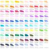 ARTEZA Dual Tip Brush Markers, Set of 100, Art Markers with Fine and Brush Tips, Dual Tip Pens for Adult Coloring, Calligraphy, Sketching, Doodling(1 Count (Pack of 100))