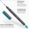 ARTEZA Felt Tip Pens, Set of 24 Seasonal Brush Tip Calligraphy Pens, Dye-Based Ink(12 Pastel Brush Tip)