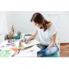 ARTEZA Gel Pens Colored Set of 20, Retractable Pens Assorted Colors for Writing in a Notebook, Journal, Planner(Assorted Colors)