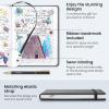 ARTEZA Journal Gift Set, Pack of 2, 6×8 Inches, 70 Sheet Notebooks with Double-Sided Lined and Dotted Paper, Journal Holder, and 1 Black Ink Pen(Black)