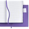 ARTEZA Journal Notebooks, Pack of 2, 6×8 Inches, 96 Sheets, Green and Saddle, Hardcover Notepads with Lined Paper(Lavender Field & Purple)