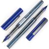 ARTEZA Rollerball Pens Fine Point, Set of 20 Blue Liquid Ink, Extra Fine 0.5 mm Needle Tip Pen, Make Precise Lines, Office Supplies for Writing, Notetaking, and Drawing(Blue)