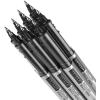 ARTEZA Rollerball Pens, Pack of 20 – Blue Liquid Ink Pens with 0.7 mm Fine Point for Note-Taking, Bullet Journaling, Office & School Writing Tasks(Black)