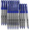 ARTEZA Rollerball Pens, Pack of 20 – Blue Liquid Ink Pens with 0.7 mm Fine Point for Note-Taking, Bullet Journaling, Office & School Writing Tasks(Blue)