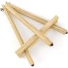 ARTEZA Tripod Easel, Pack of 6, 12 Inches, Natural Pine Wood Finish for Small to Medium Canvases with Non-Slip Legs