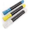 Arteza 150 Chalkboard Labels + 3 White Chalk Markers – Removable Chalk Labels for Jars – Waterproof Mason Jar Stickers(3 Colors)