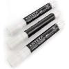Arteza 150 Chalkboard Labels + 3 White Chalk Markers – Removable Chalk Labels for Jars – Waterproof Mason Jar Stickers(White)