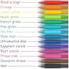 Arteza Colored Gel Pens, Pack of 24, 10 Vintage and 14 Vibrant Colors, Fine 0.7 mm Tip, Retractable, Art Supplies for Journaling, Drawing, Doodling, and Notetaking(1 Count (Pack of 14))
