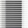 Arteza Gel Pen Refills, Pack of 50 Black Roller Ball Gel Ink Pen Refills, Quick-Drying, Nontoxic, Fine Point for Writing, Taking Notes & Sketching, Office & Back to School Supplies