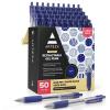 ARTEZA Gel Pen Refills, Pack of 50 – Blue Ink Rollerball Refills with Fine Tip, Quick-Drying, Non-Toxic, for Office, School & Everyday Writing(50 Pack)