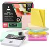 ARTEZA Sticky Notes 3×3 inches, 48 Sticky Pads, Bulk Sticky Note Pads, Assorted Multicolor Self-Adhesive Notes(48 Pack)