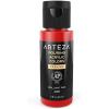 ARTEZA Acrylic Pouring Paint, 8 oz (236 ml), A400 Carnation Pink, High-Flow Acrylic Paint, No Mixing Needed, Paint for Pouring on Canvas, Glass, Paper, Wood, Tile, and Stones(Brilliant Red)