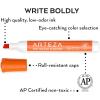 ARTEZA Dry Erase Markers Bulk Pack of 52, 12 Assorted Colors, Low-Odor Ink Whiteboard Pens with Chisel Tip, Office Supplies for Classroom, Home & Teachers(52 Colors)